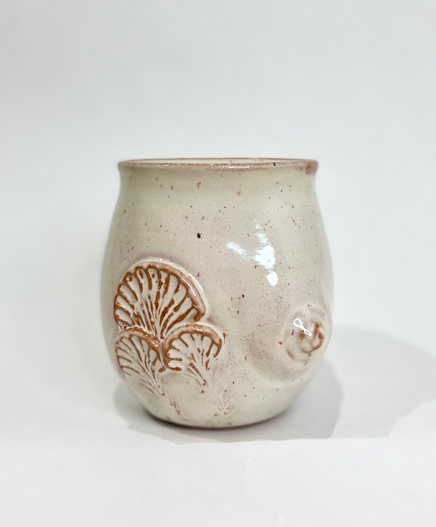 Handmade Breast Cancer Awareness Goddess Mug