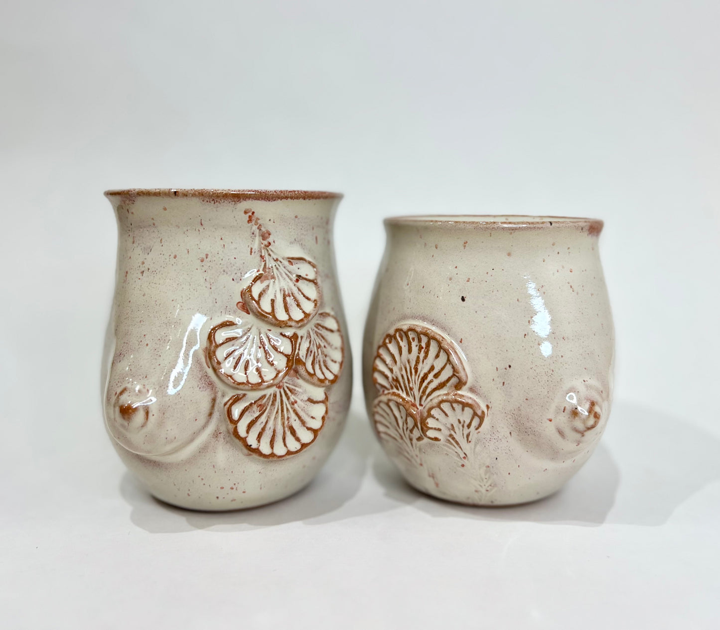Handmade Breast Cancer Awareness Goddess Mug