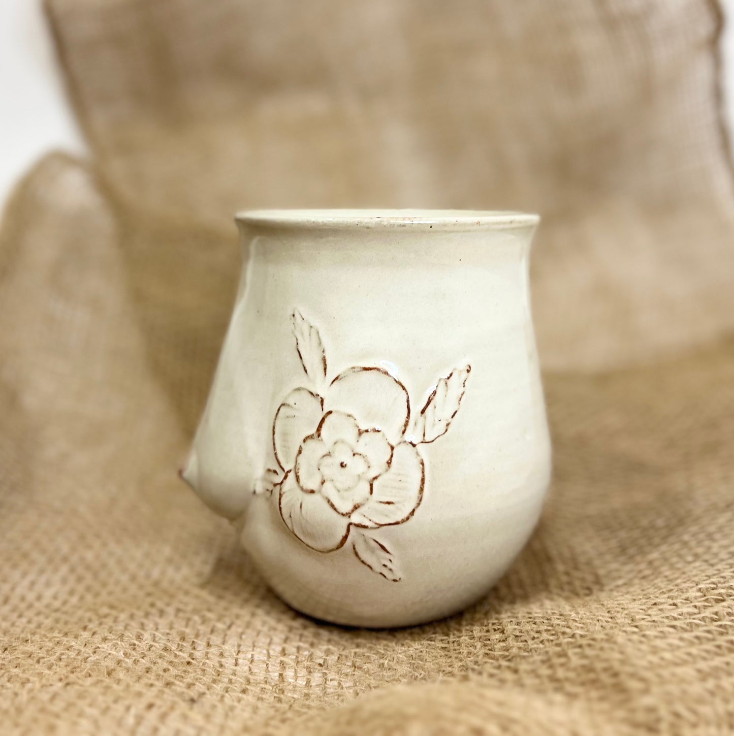 Handmade Breast Cancer Awareness Goddess Mug ๐๏ธ๐