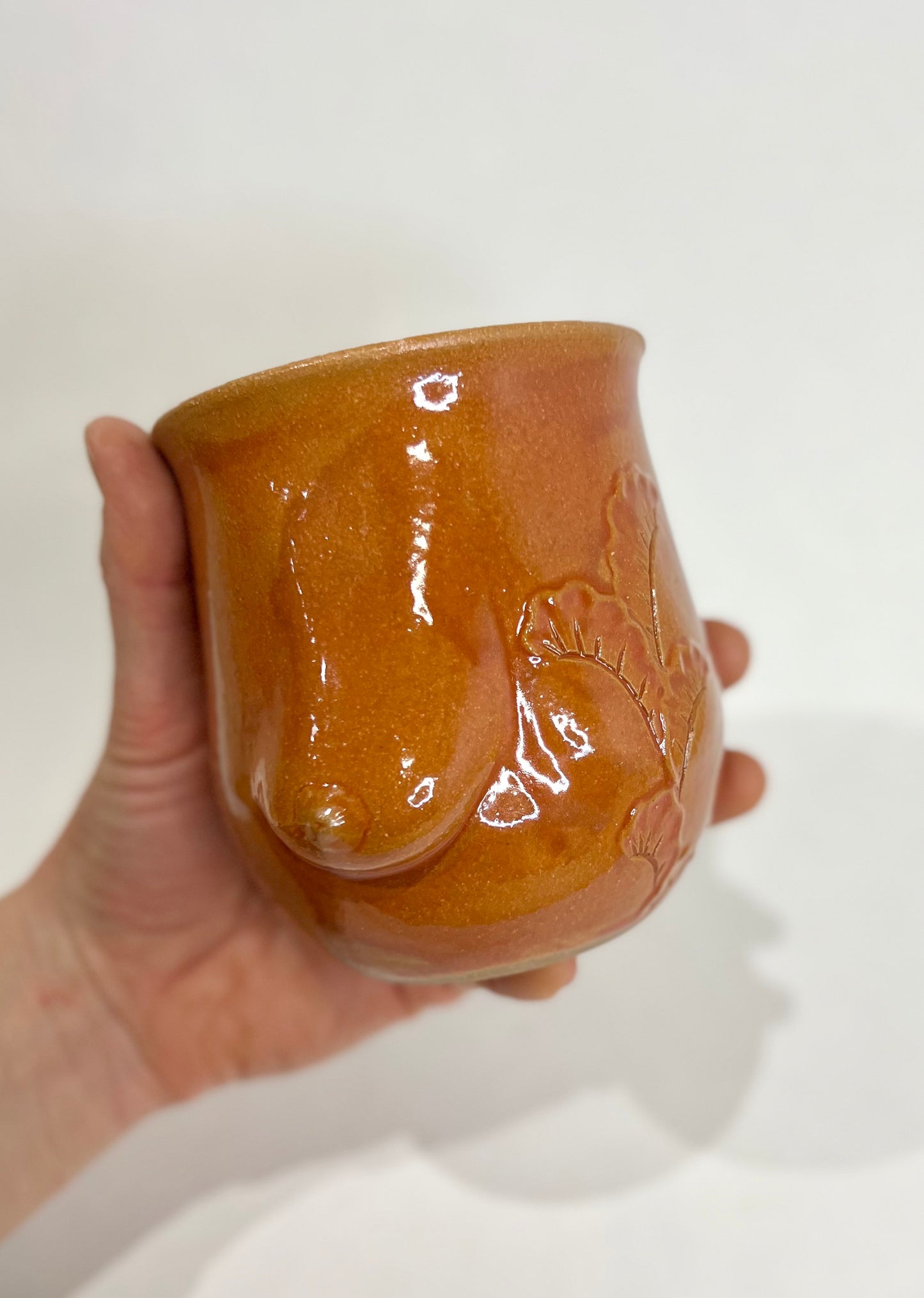 Handmade Breast Cancer Awareness Goddess Mug ๐๏ธ๐