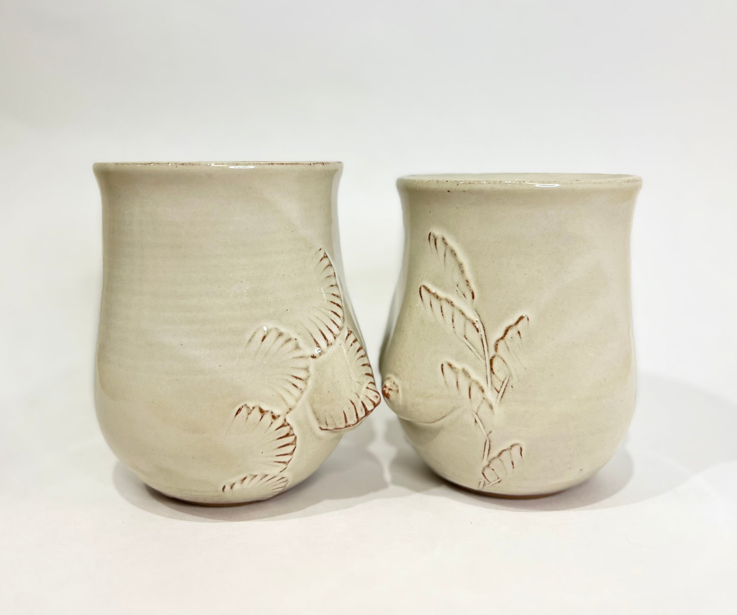 Handmade Ceramic Goddess Mug – Latte