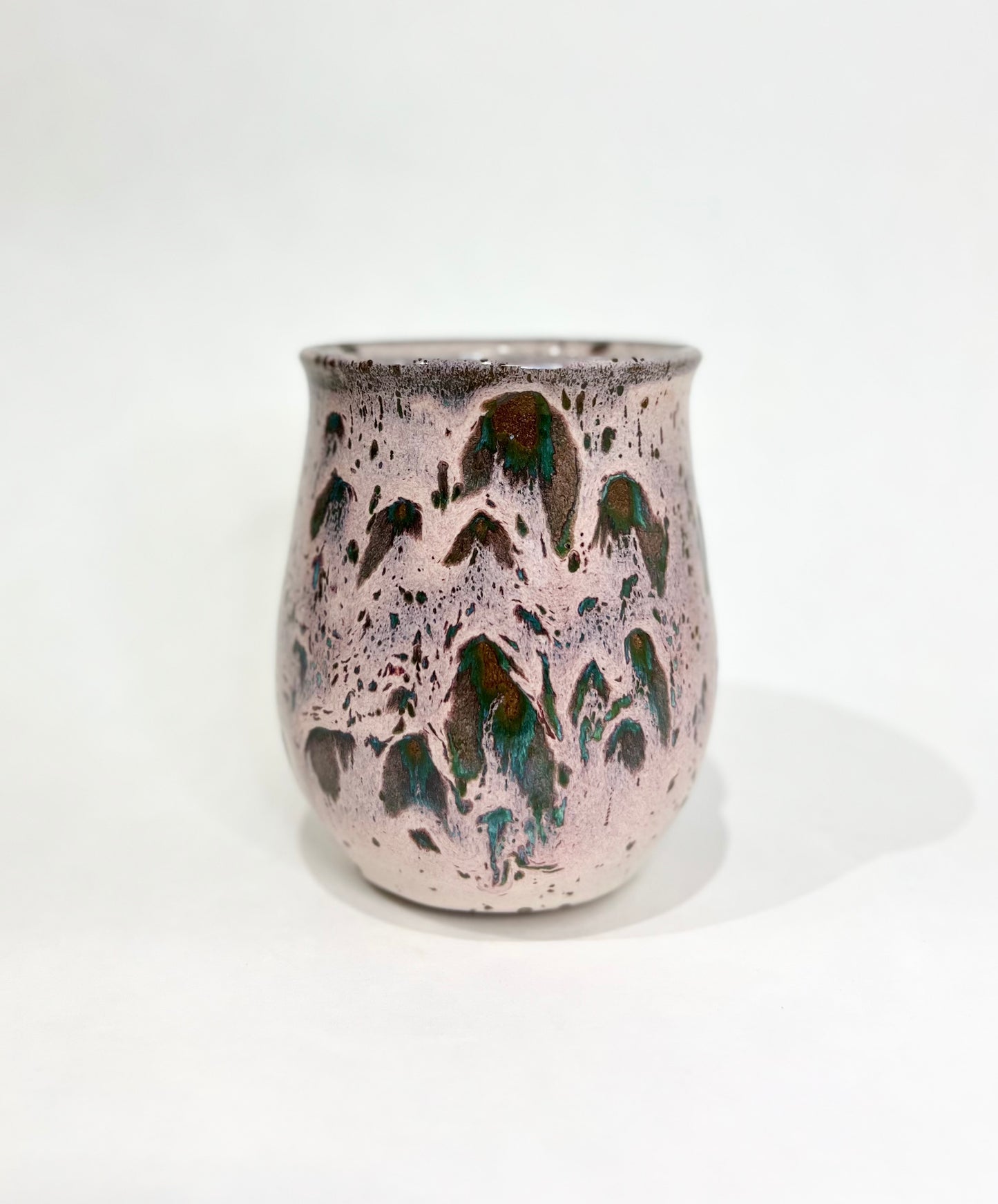Handmade Ceramic Goddess Mug – Speckled Lavender
