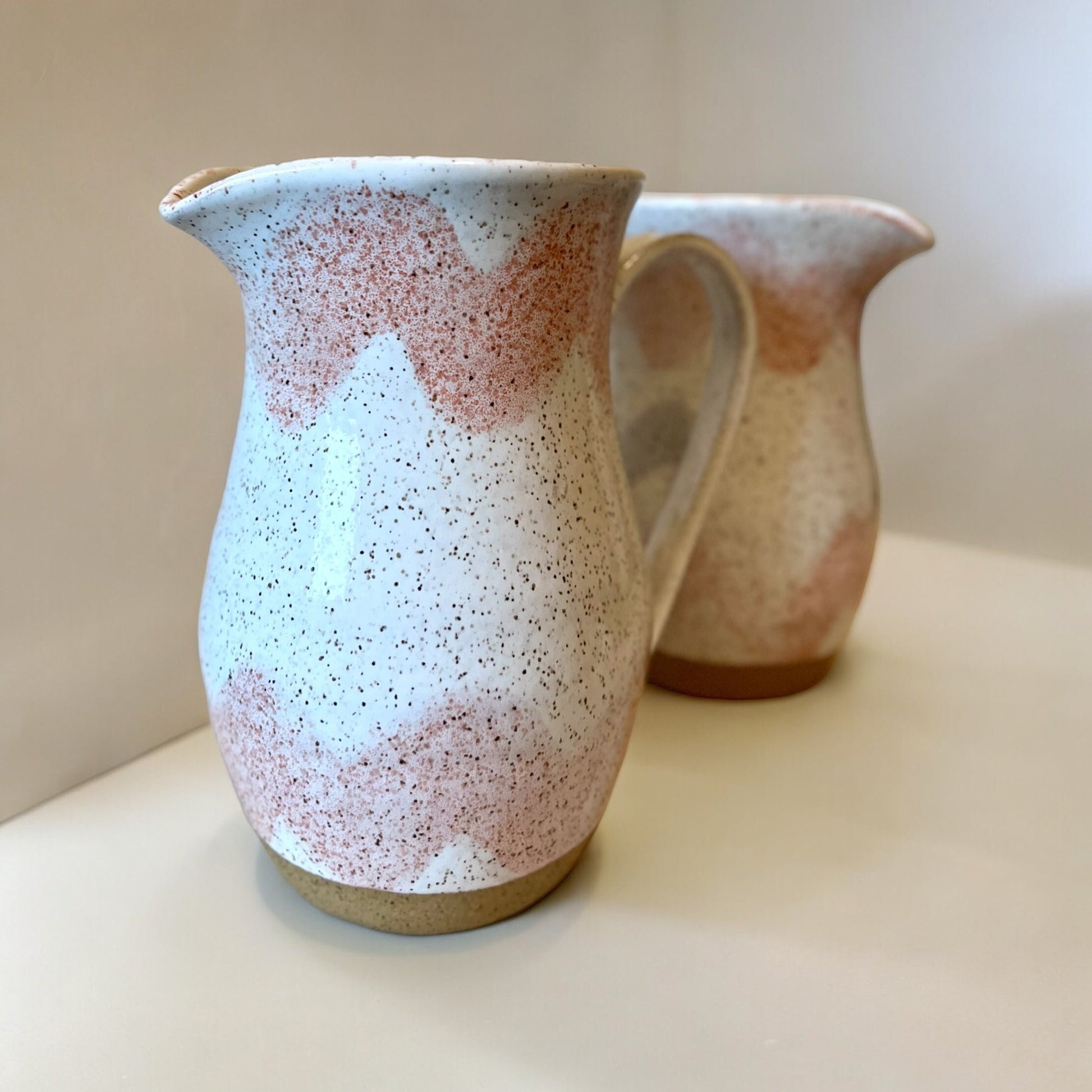 Large Ceramic Pitcher Vase