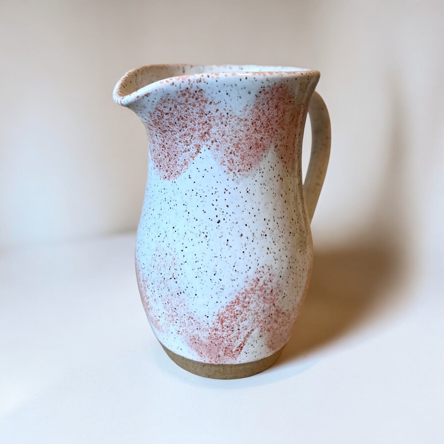 Large Ceramic Pitcher Vase