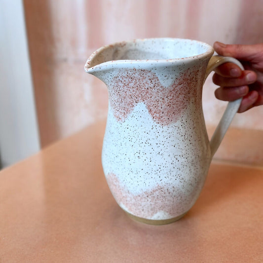 Large Ceramic Pitcher Vase