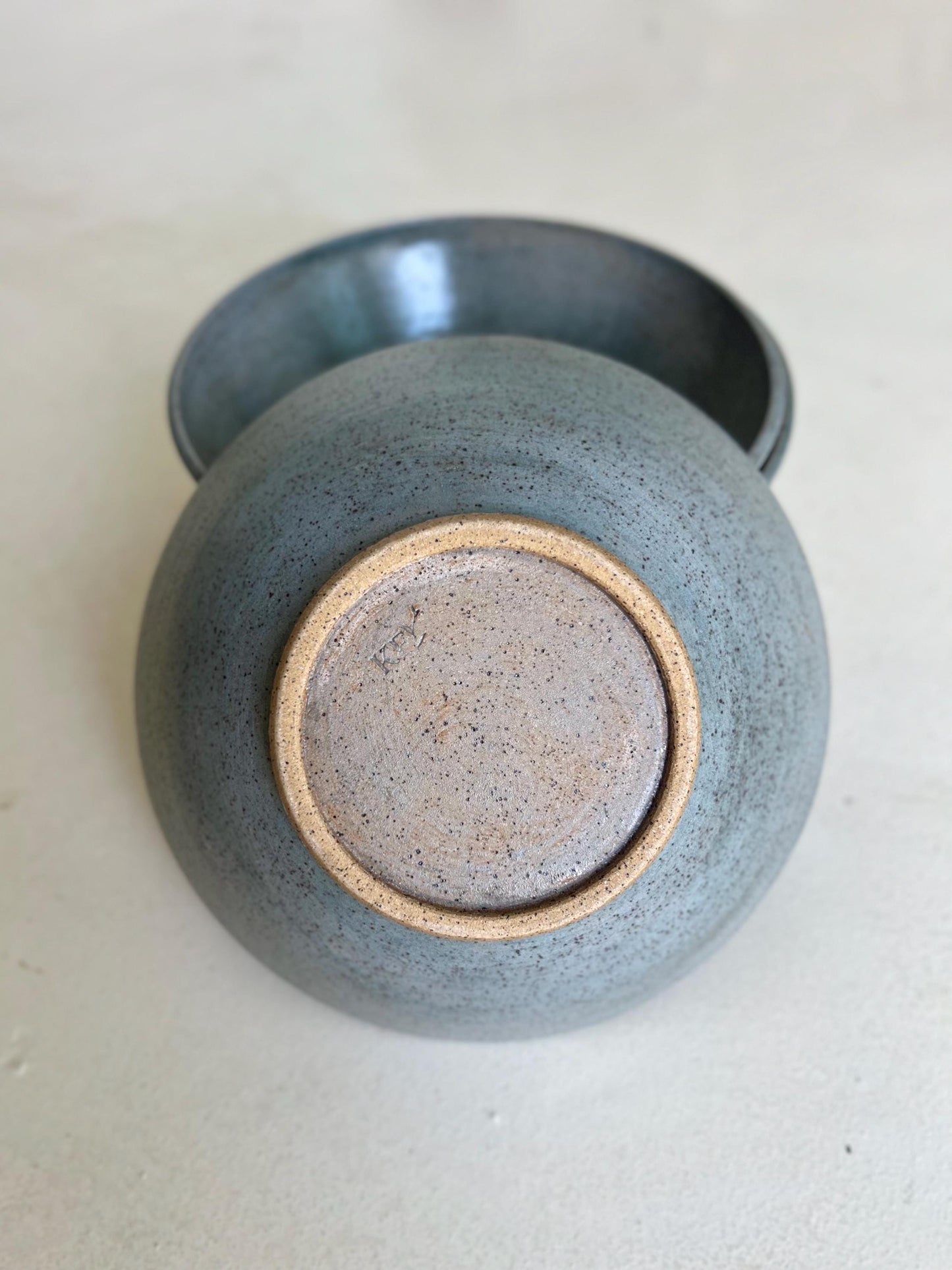 Slate Blue Ramen Bowls