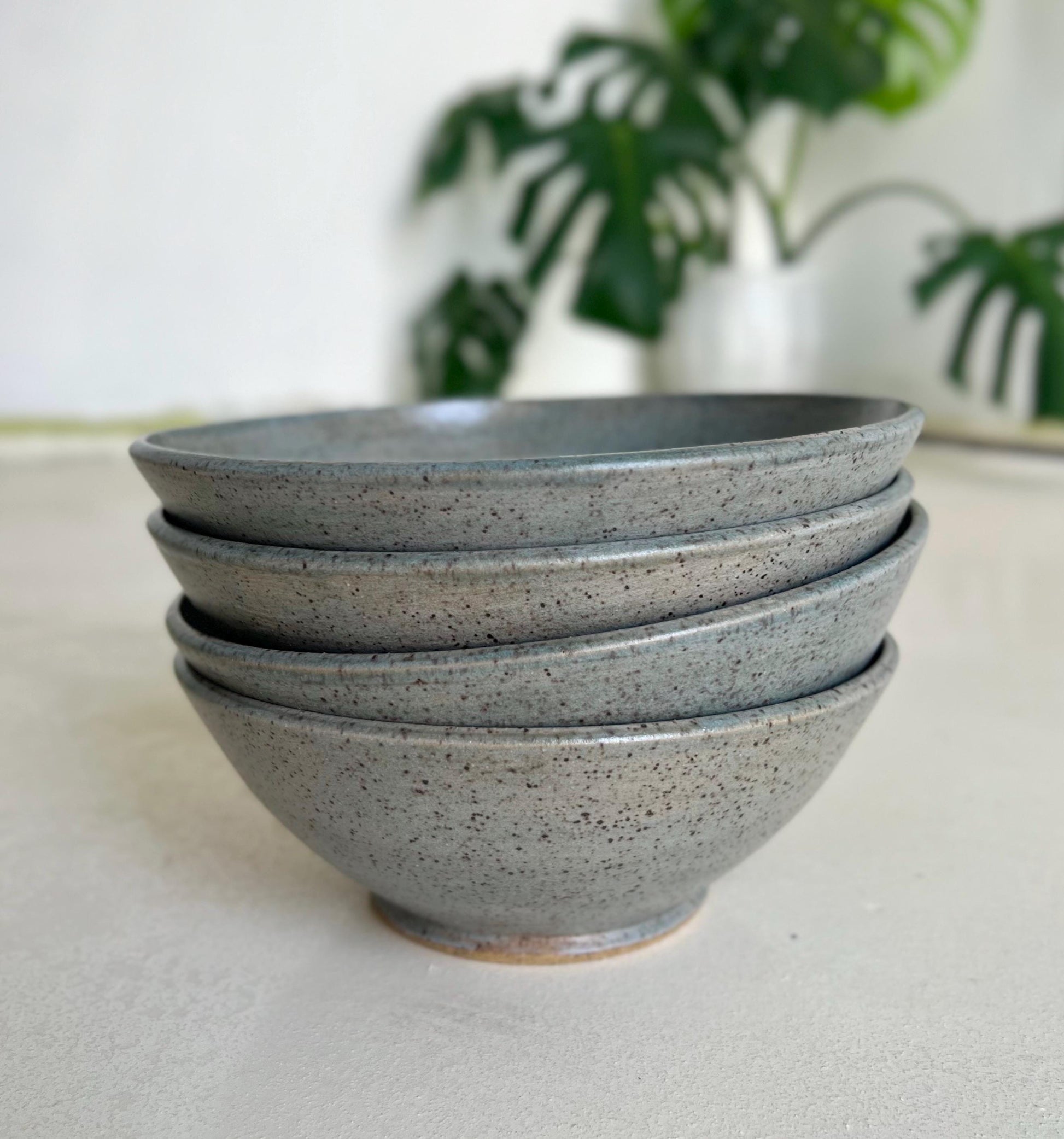 Slate Blue Ramen Bowls