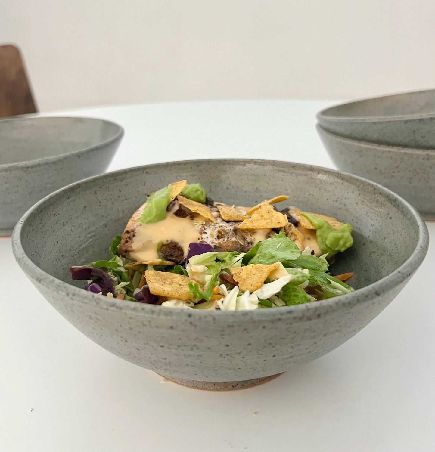 Slate Blue Ramen Bowls