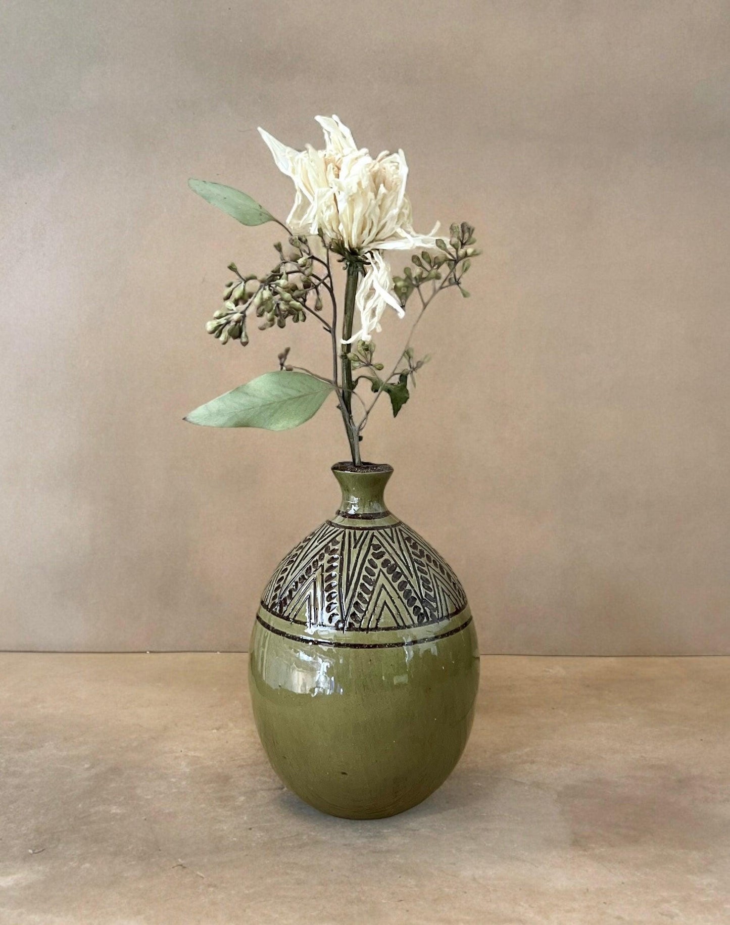Bottleneck Bud Vase Medium- Made to Order