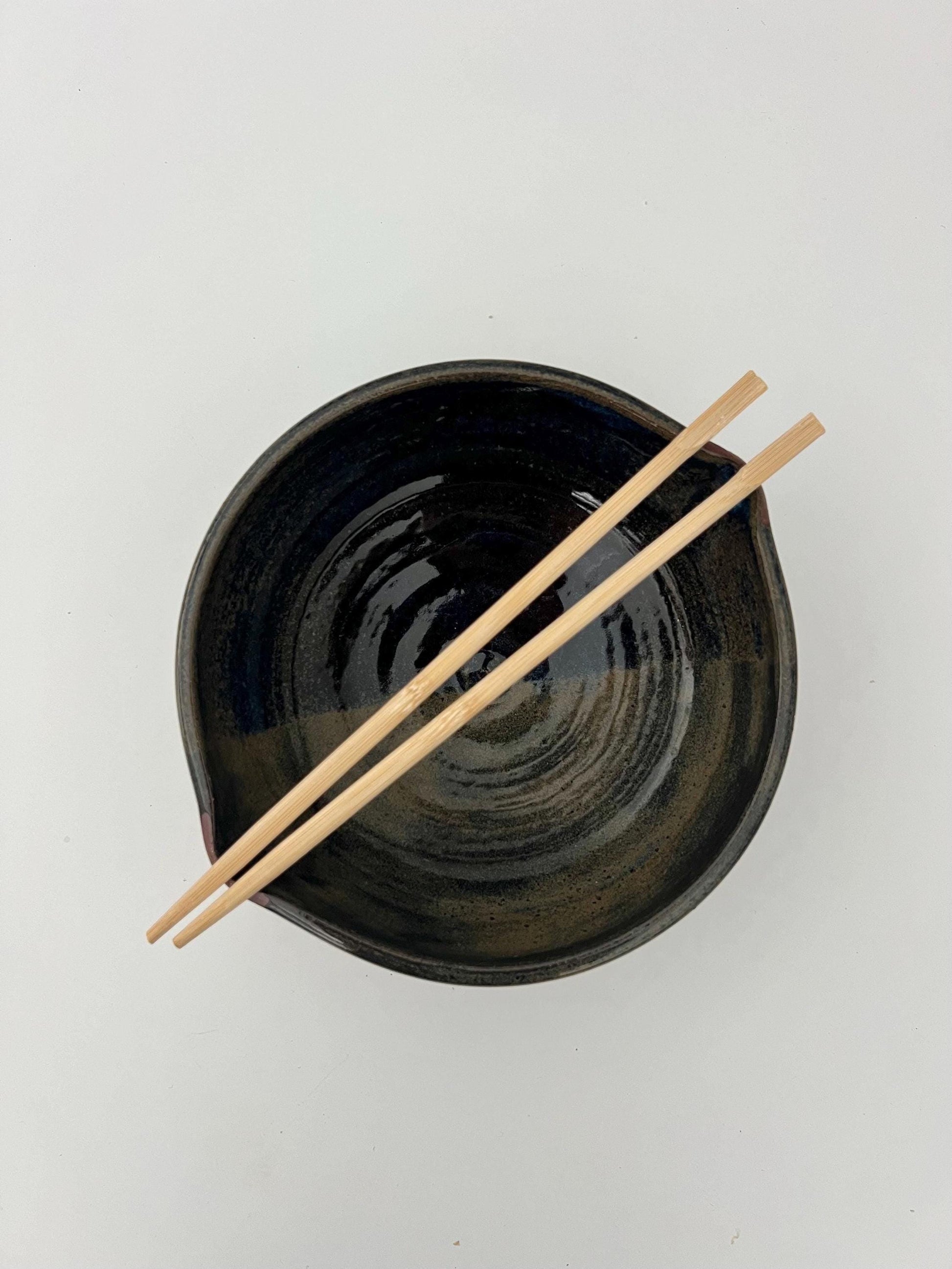 Midnight Chopstick Bowls